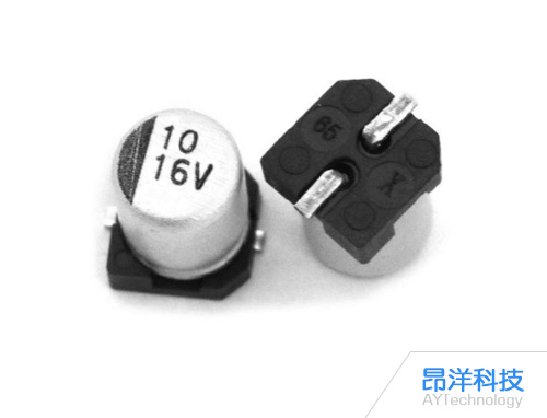 UZG廣溫度固態貼片鋁電解電容3.95mm